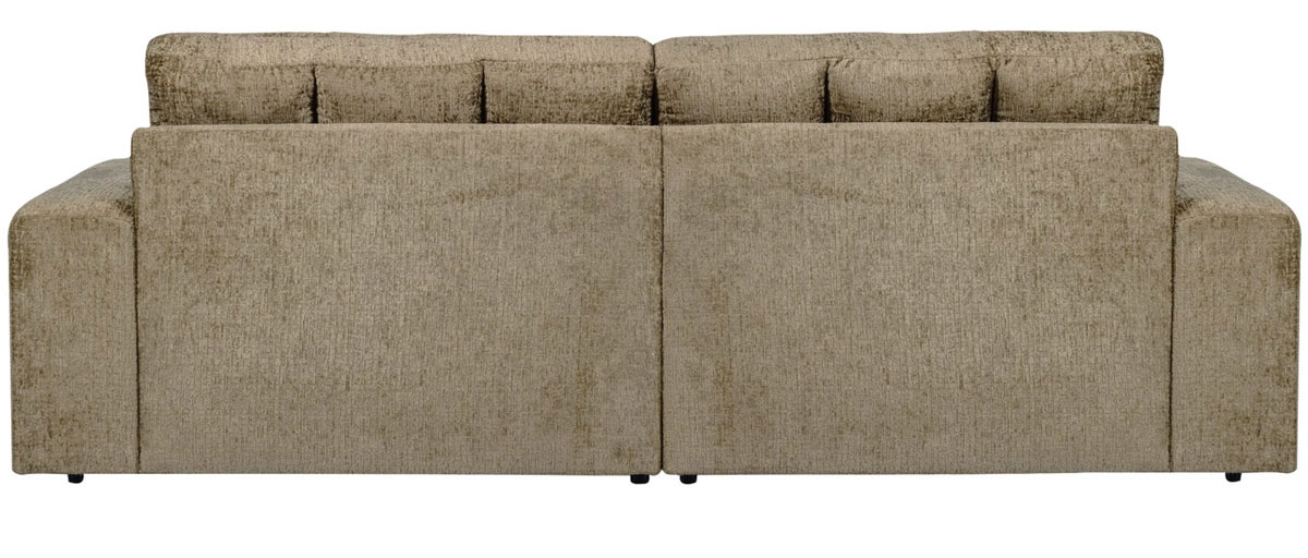 woood 2 Sitzer Sofa SECOND DATE Struktur Samt wheatfield