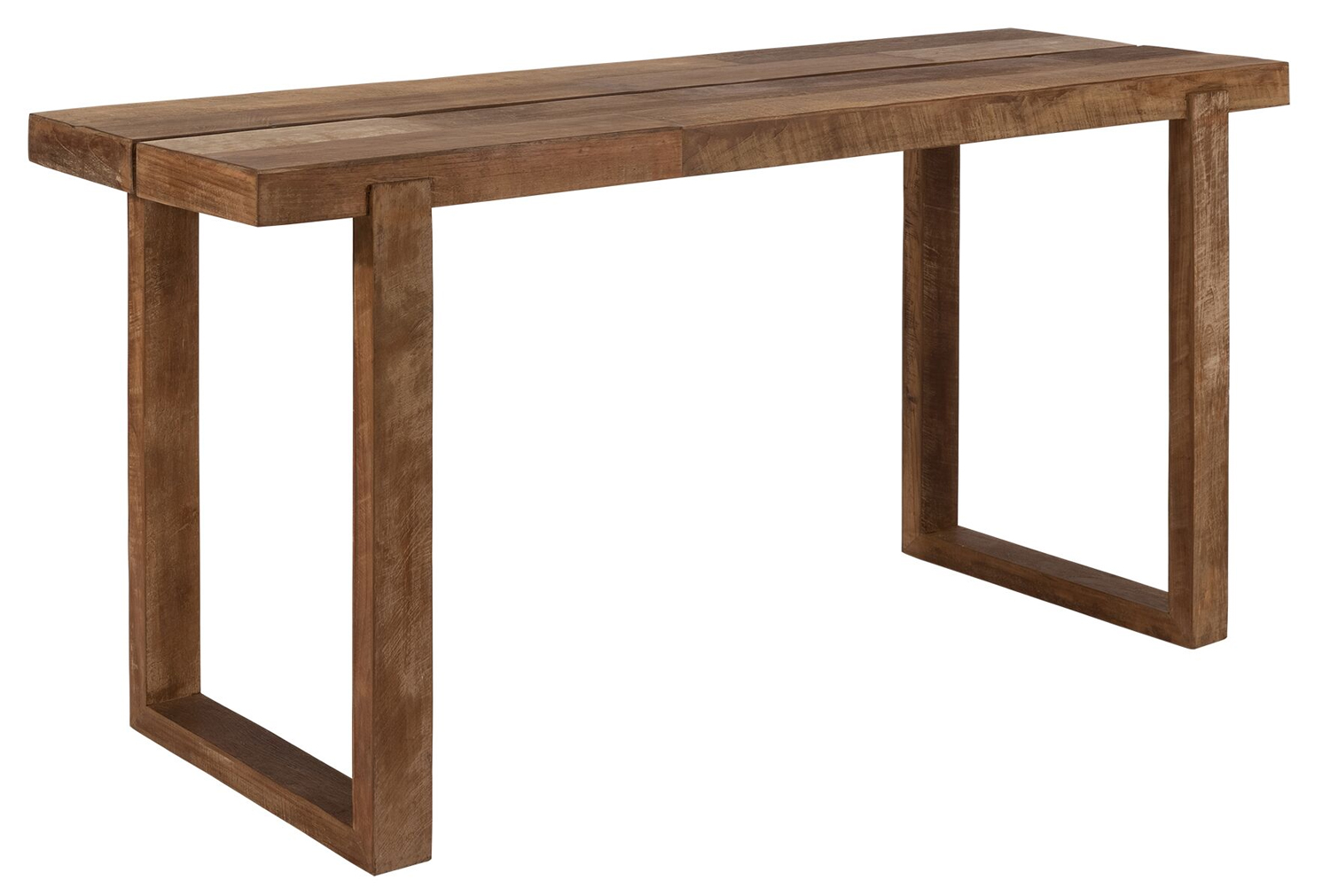 Konsolentisch 150 cm recyceltes Tekholz  Konsole