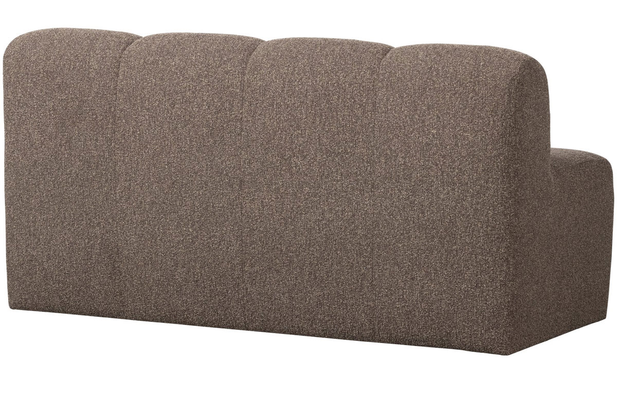 woood Esszimmerbank MOJO 164 cm Bouclé braun melange