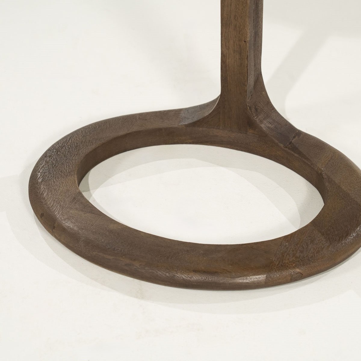 Beistelltisch Vito H 55 cm Marmor Mango Massivholz
