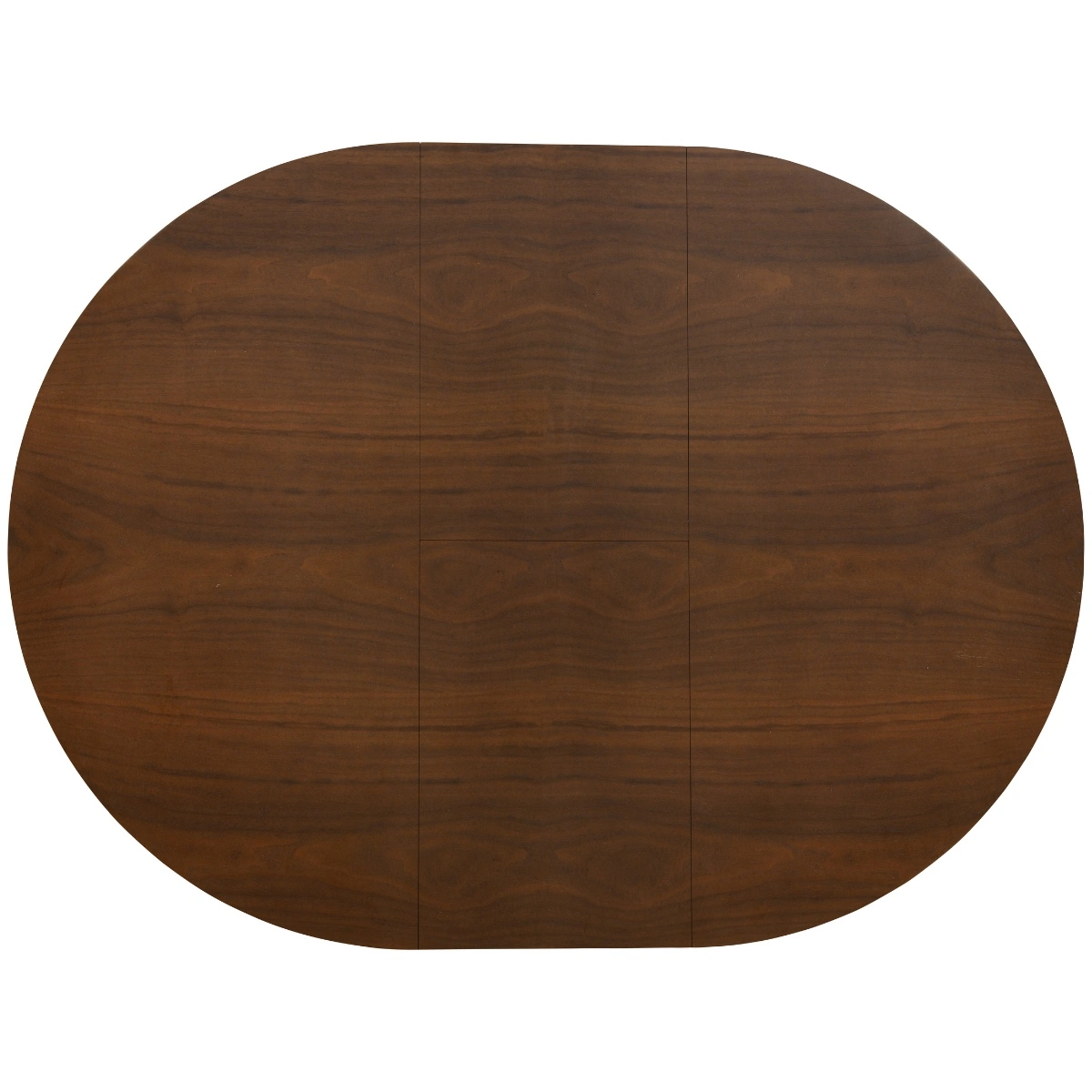 Esstisch Vivan rund Ø 120 cm ausziehbar auf 160 cm MDF Eschenfurnier dunkelbraun