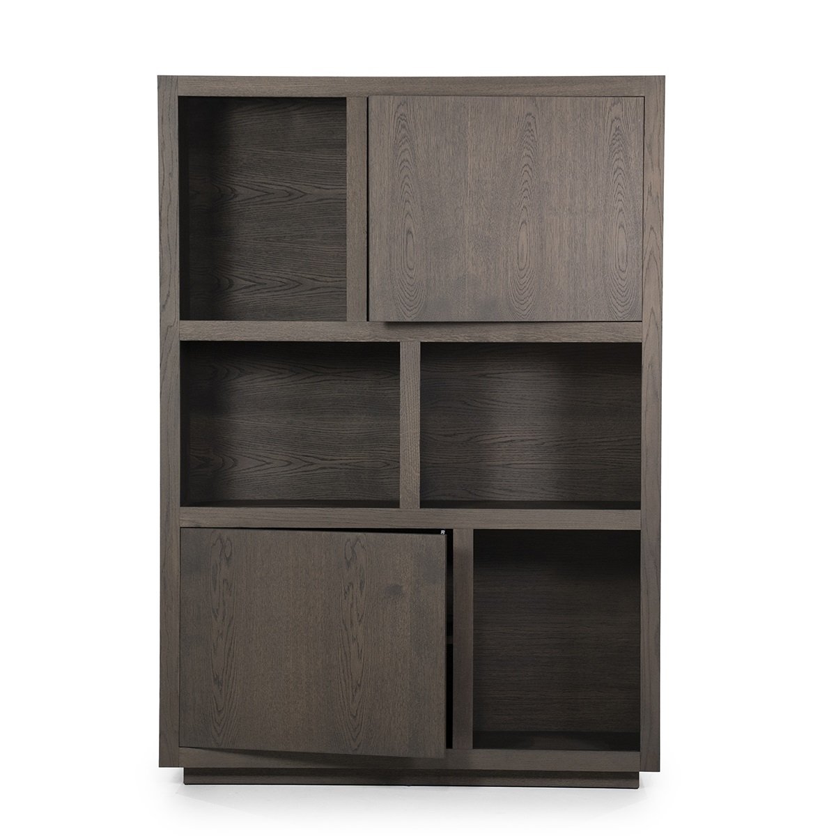 Schrank Bücherschrank Helsinki H 170 cm Eiche braun