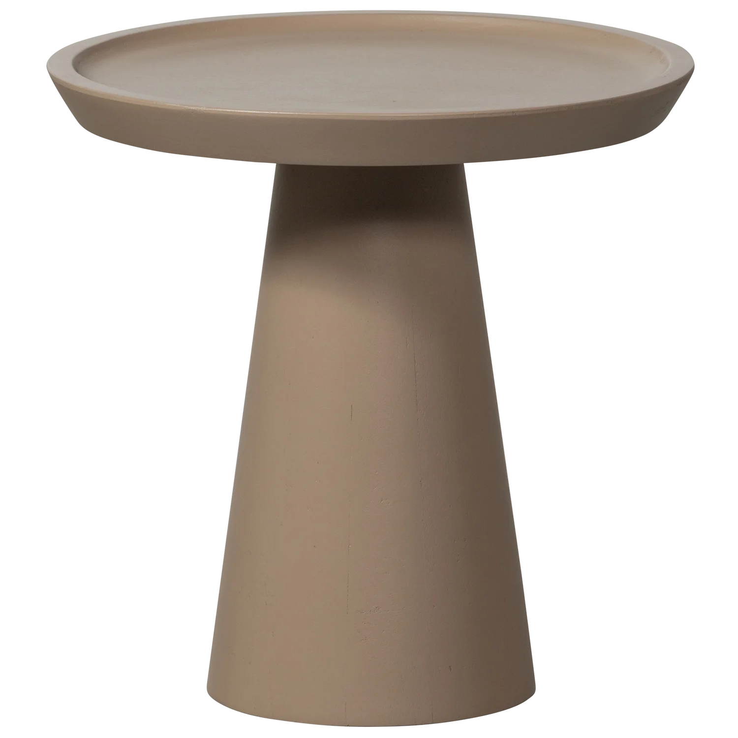 Beistelltisch COFFEE A GOGO Ø 45 cm Mangoholz mirre Couchtisch Anstelltisch
