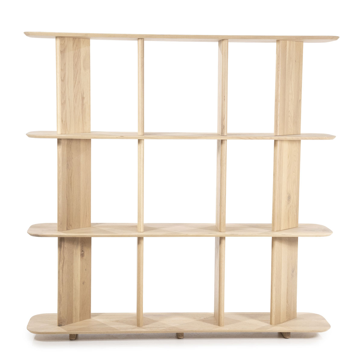 Bücherregal Regal Ty offen H 180 cm Eiche hellbraun