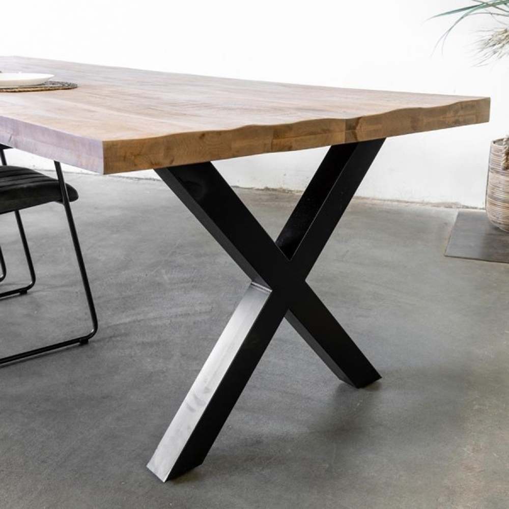 Esstisch Duro 160 x 90 cm Mango Massivholz