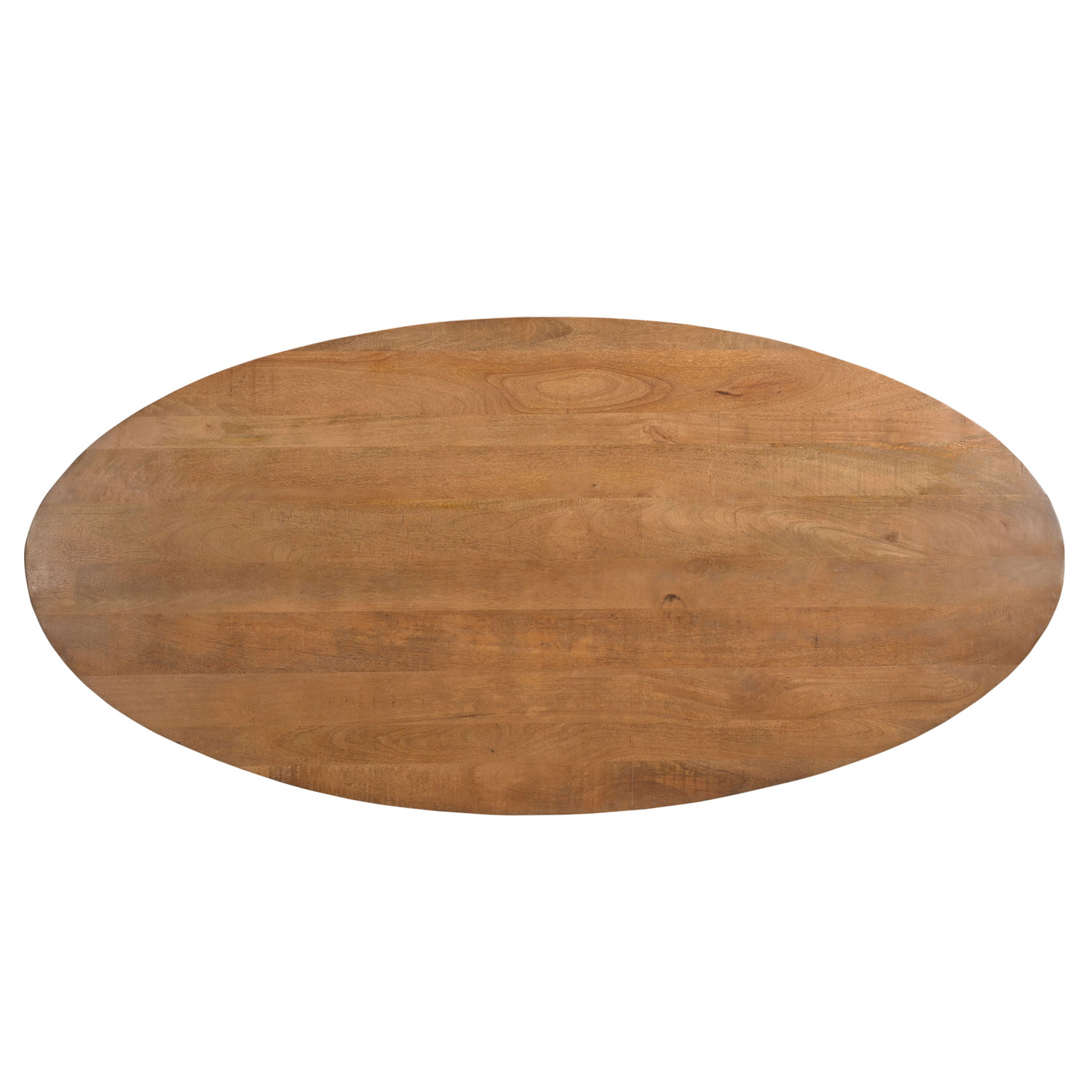 Esstisch Rocky oval 240 x 110 cm Mangoholz
