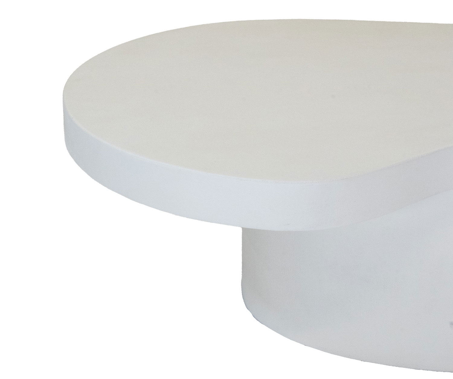 Couchtisch LORA Organisch 120 cm beige