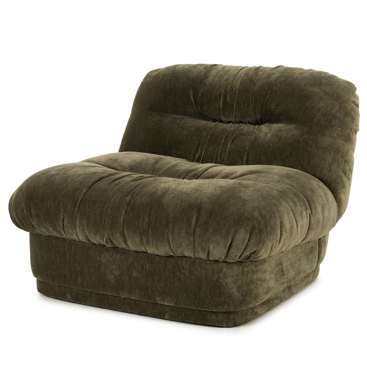 Sessel gepolstert Nook Stoff Blim grün