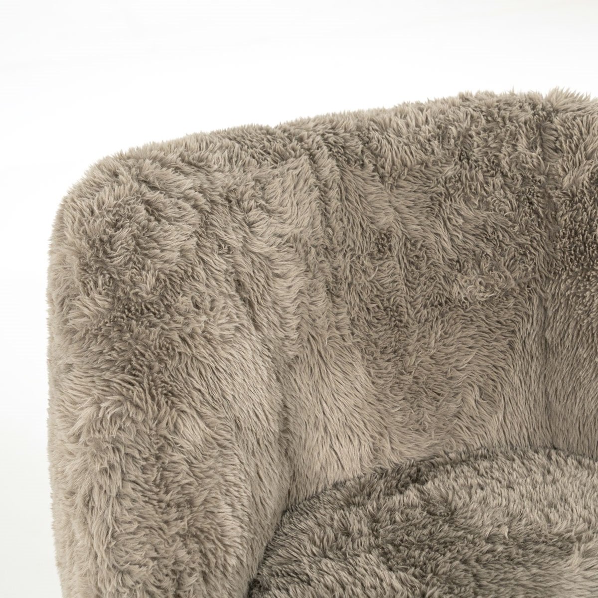 Sessel Samson Teddystoff taupe Relaxsessel Fernsehsessel