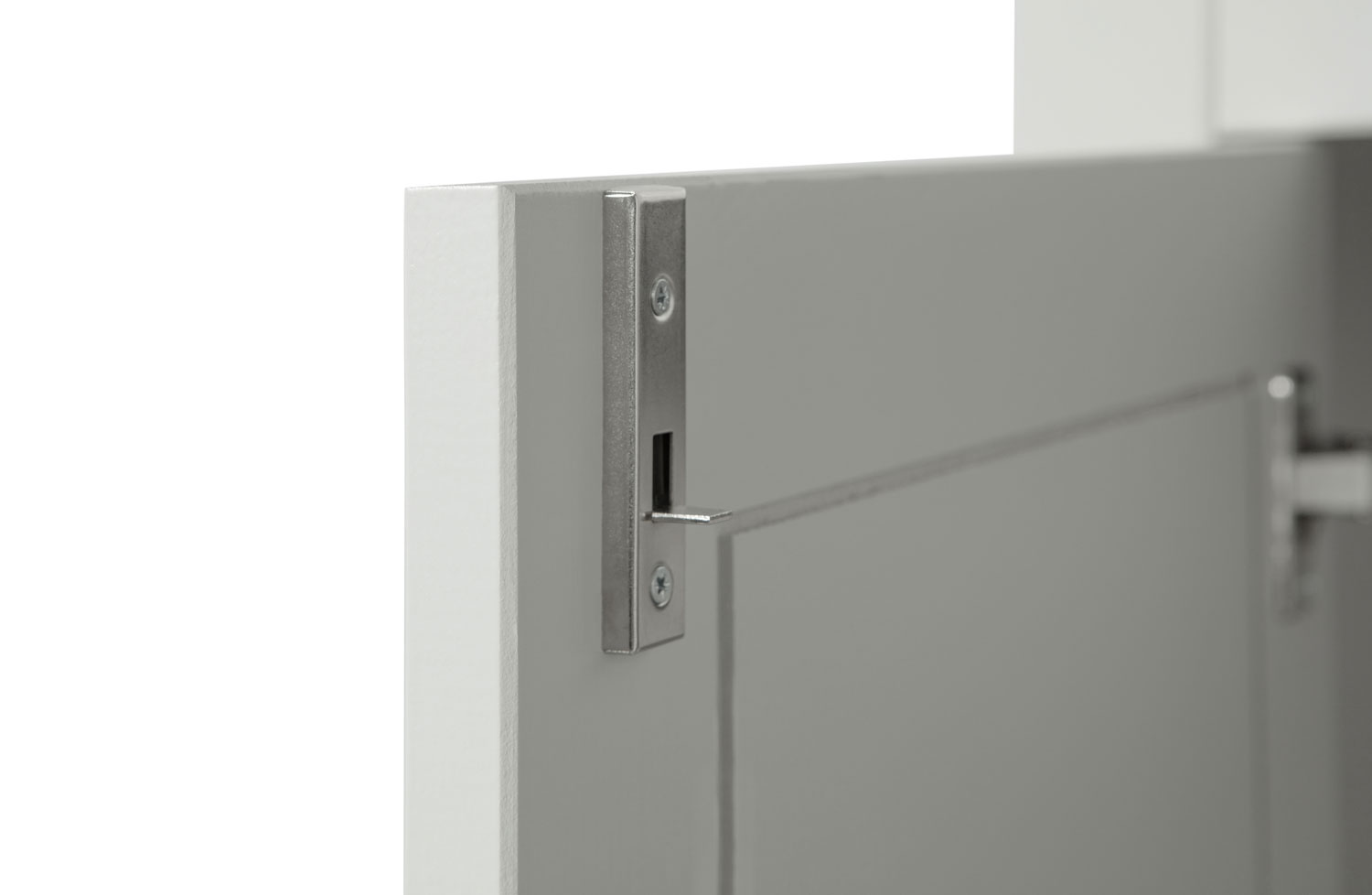Schrank Kommode Eva H 150 cm Kiefer nebelgrau