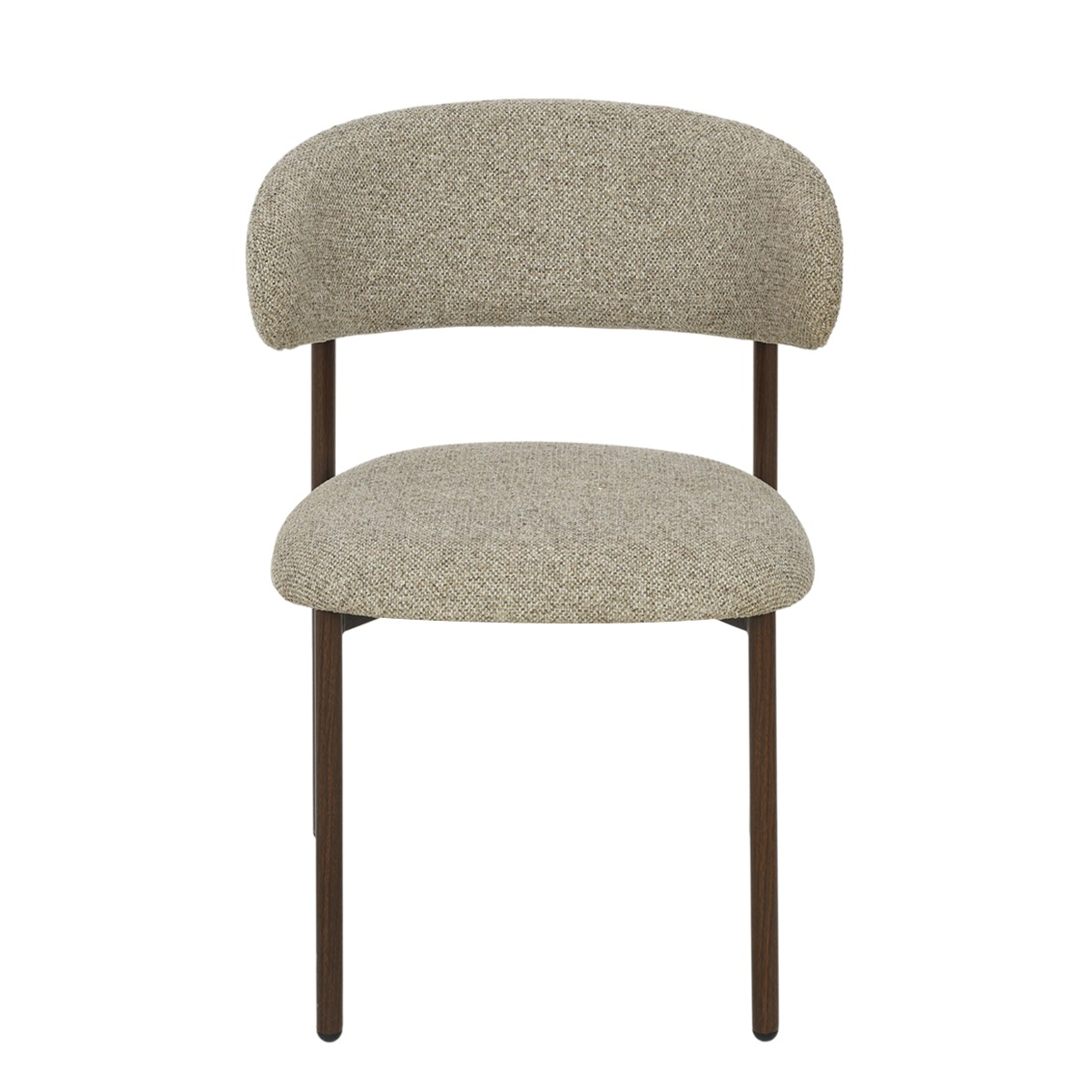 Esszimmerstuhl Hush Stuhl Stoff grau beige Esstischstuhl