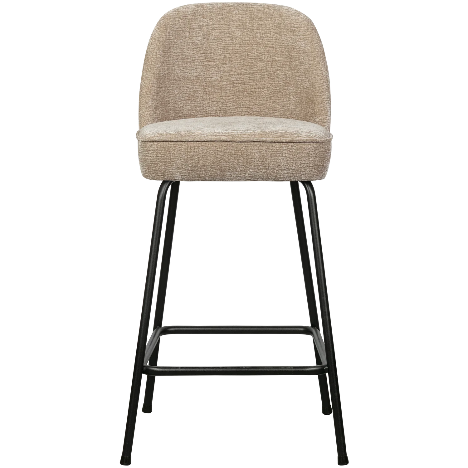 Barhocker Vogue SH 64 cm 3D Chenille sandfarben