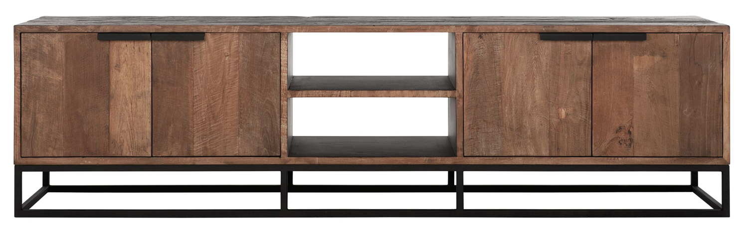 DTP Home TV Möbel Cosmo No.2 large Teakholz Metall