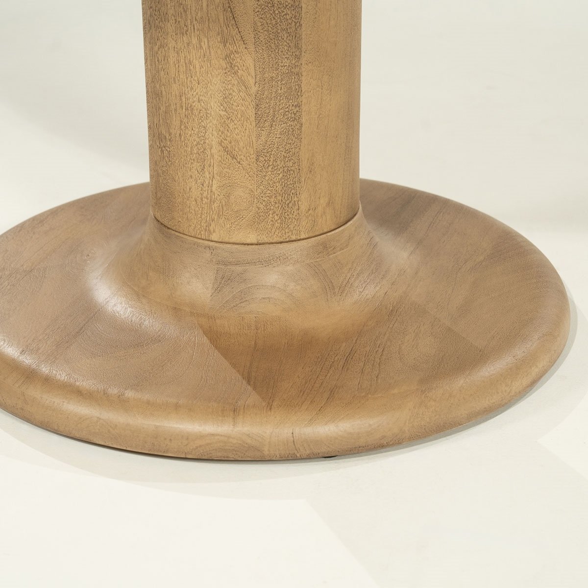 Esstisch Coco rund 130 cm Mango Massivholz brauntöne