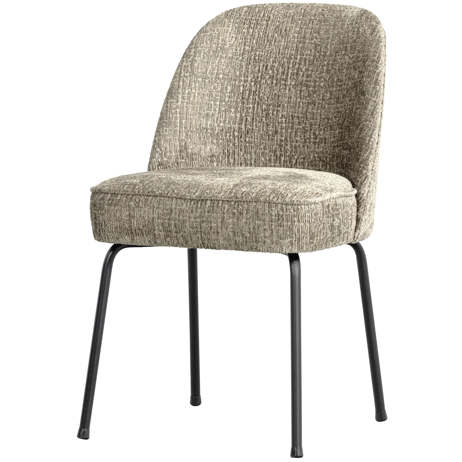 2er Set Esszimmerstuhl Vogue Struktur Samt wheatfield