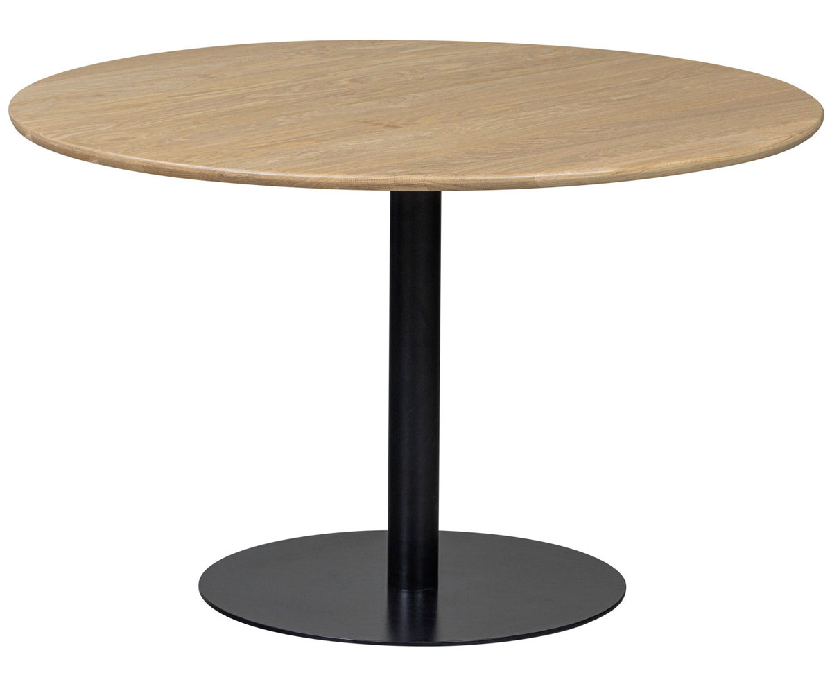 Esstisch Tablo Ø 120 cm rund Eiche massiv natur