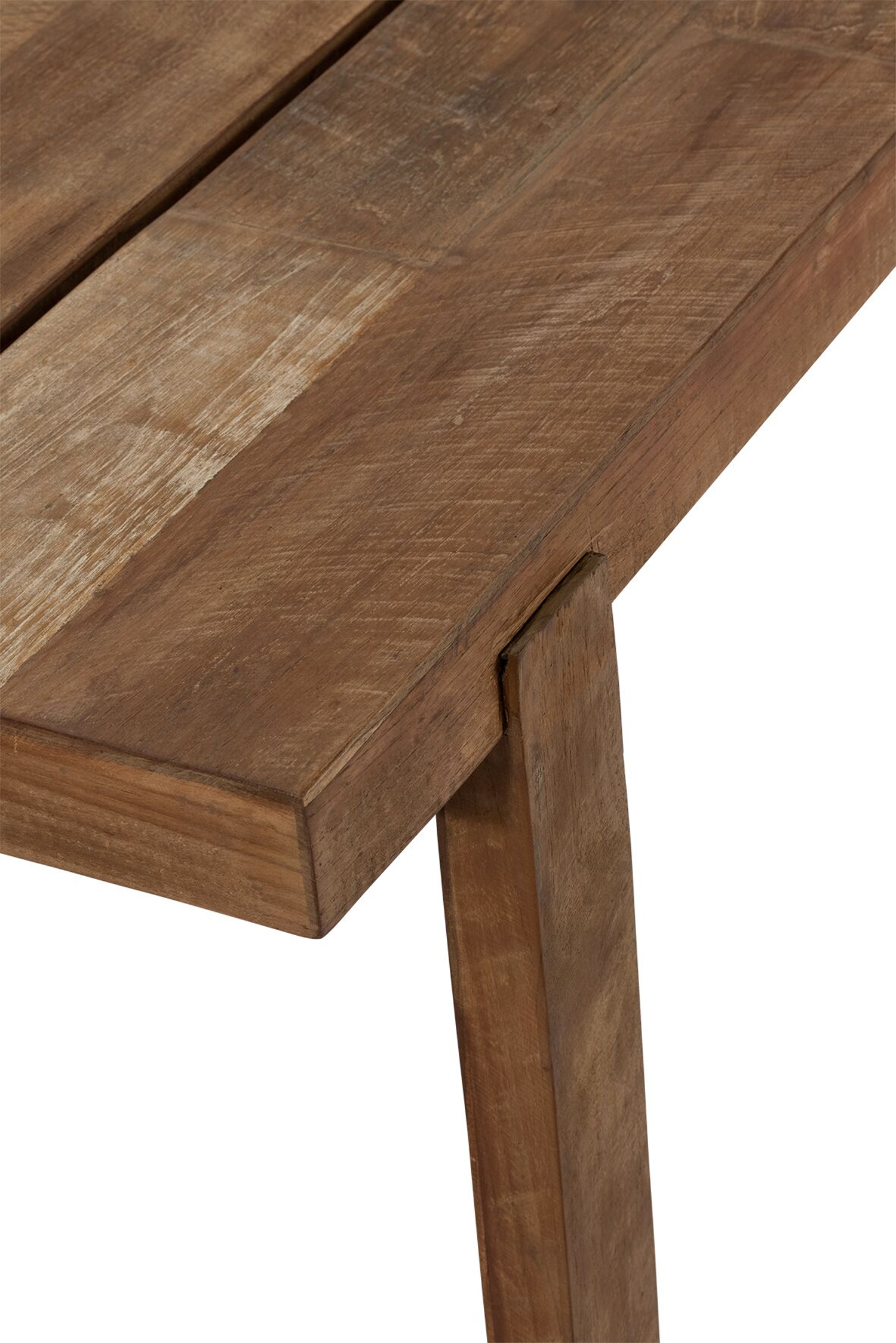 Konsolentisch 150 cm recyceltes Tekholz  Konsole