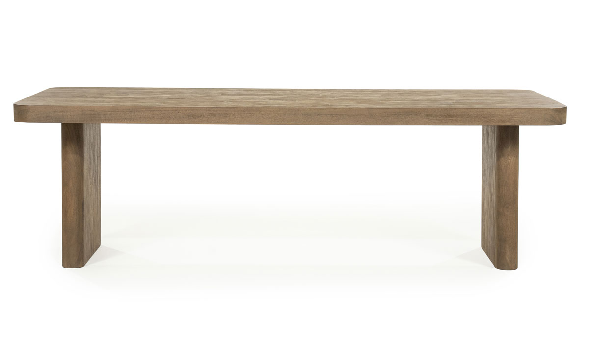 Esstisch Edward 240 x 100 cm Mangoholz gebürstet