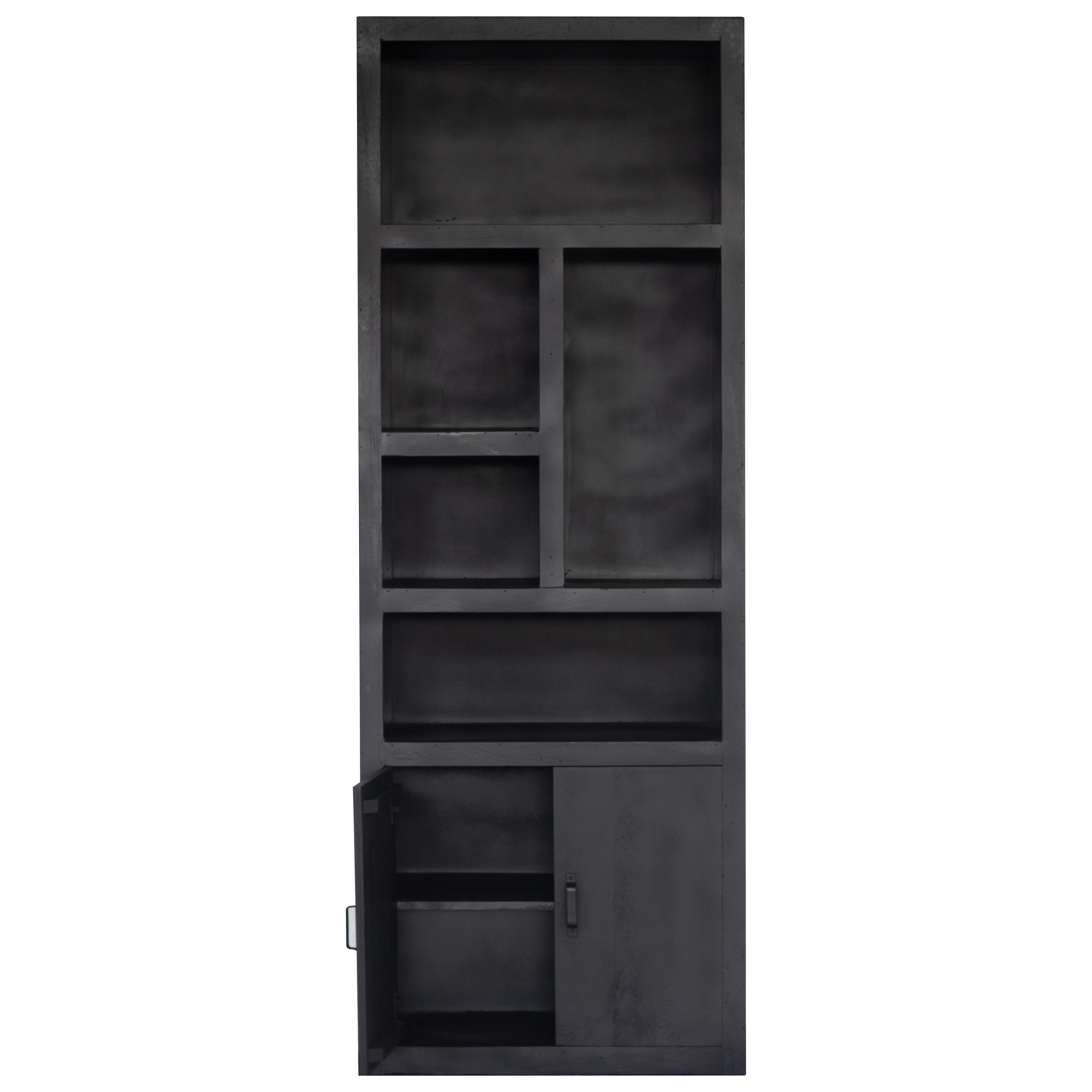 Schrank Regal XAVER H 200 cm schwarz