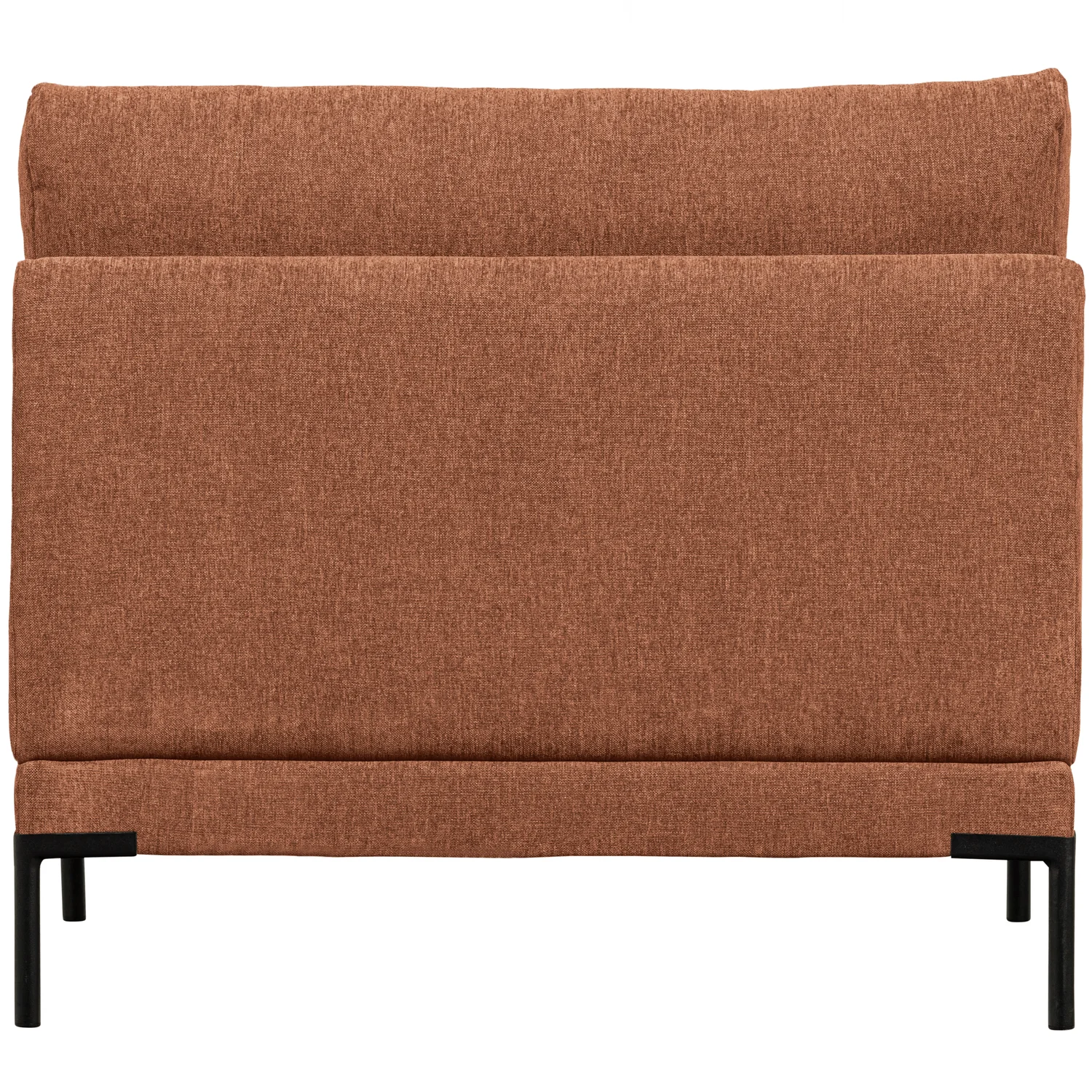 Loveseat Sessel Couple Element Chenille Webstoff rostmélange