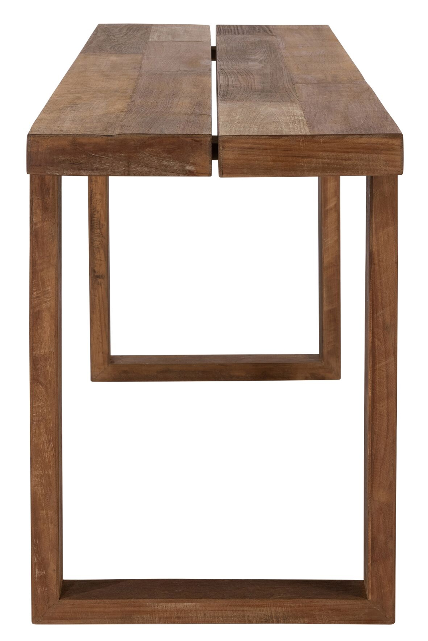 Konsolentisch 150 cm recyceltes Tekholz  Konsole