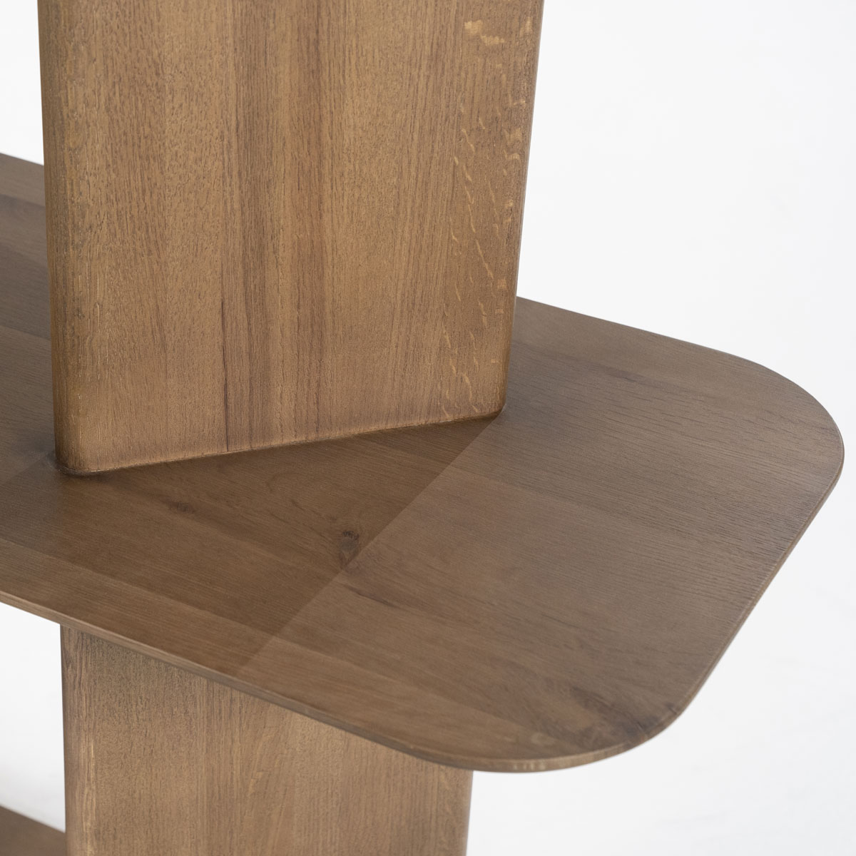 Bücherregal Regal Ty offen H 180 cm Eiche dunkelbraun
