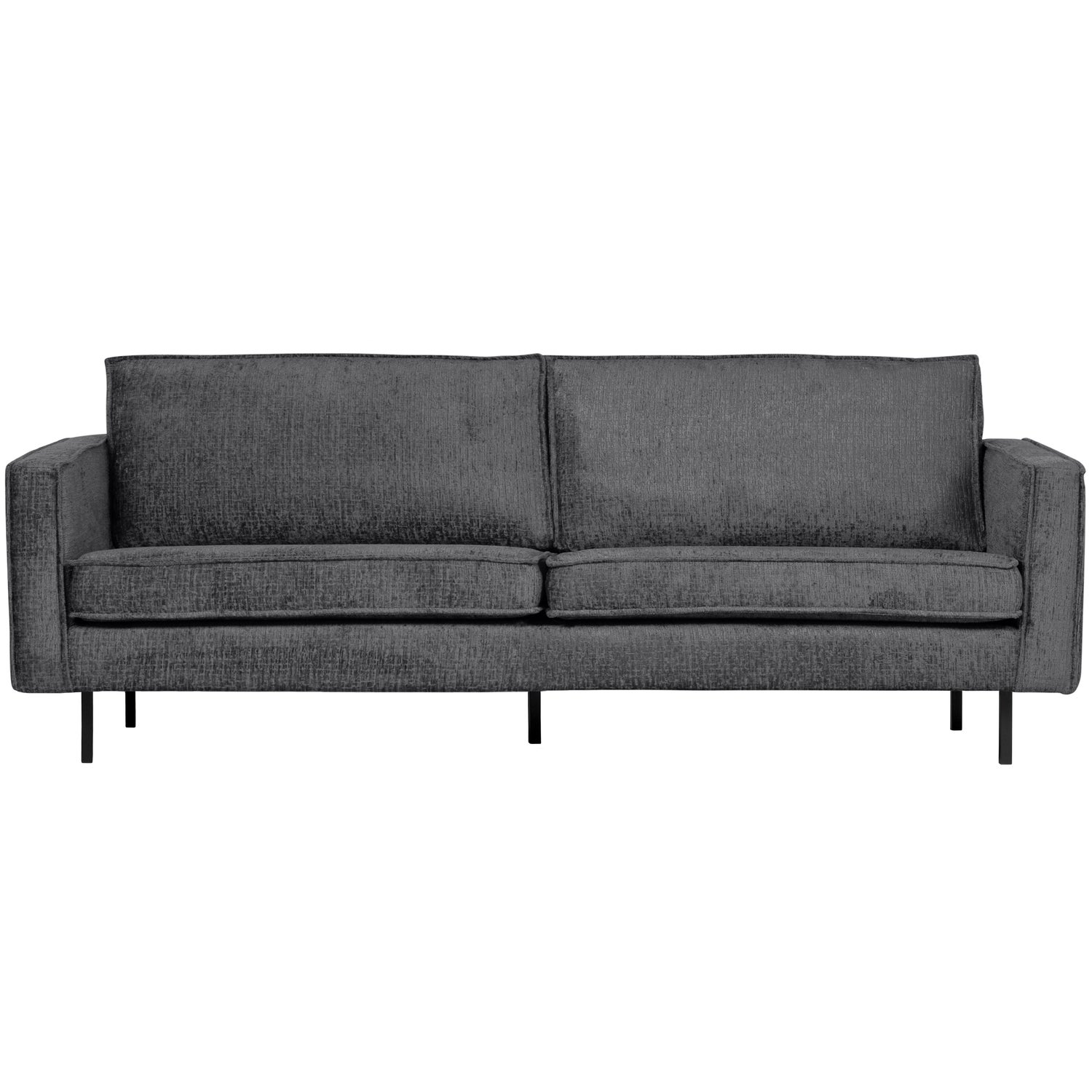 2,5 Sitzer Sofa RODEO Struktur Samt mountain Couch Loungesofa