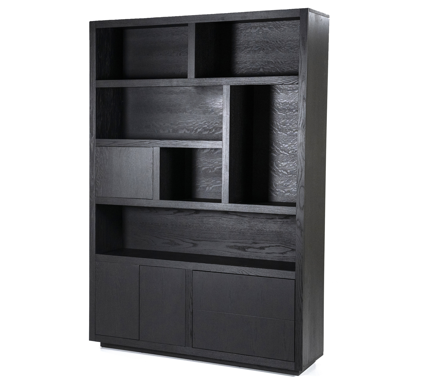 Highboard Helsinki B 150 cm Regal mit Fächern und Türen Bücherregal