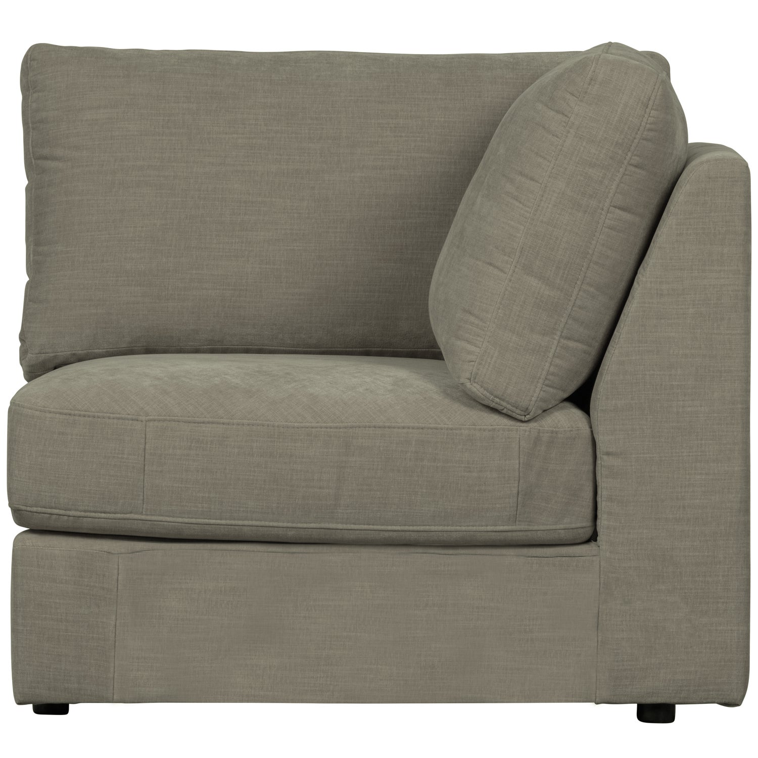 Sofaelement Eckbank FAMILY Eck Element Webstoff warmes grau