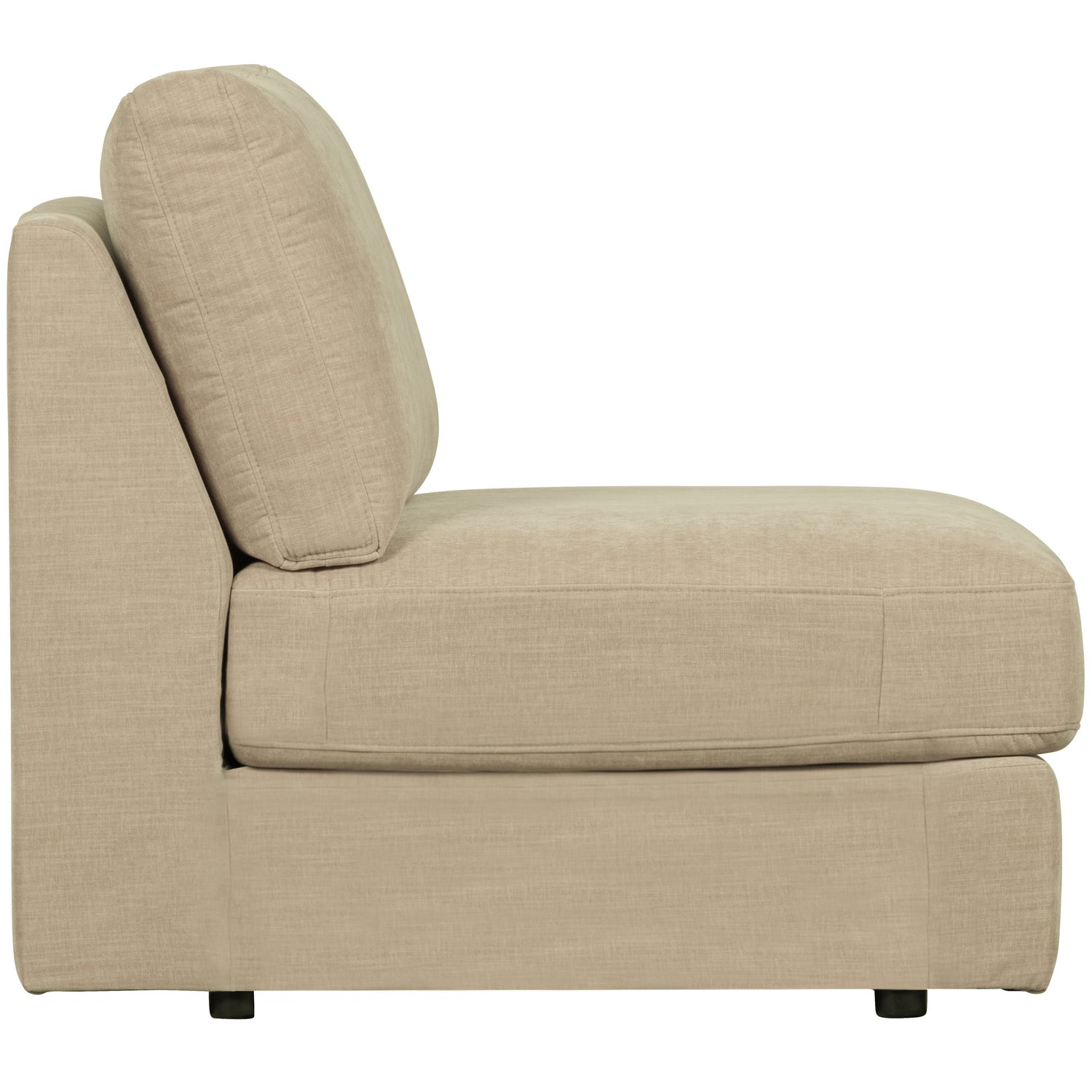 Sofaelement FAMILY 90 cm Element Webstoff sandfarben