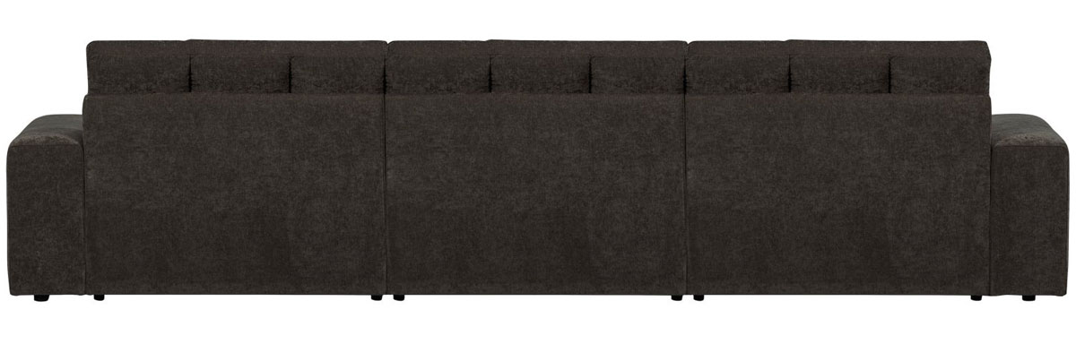 woood 3 Sitzer Sofa SECOND DATE Webstoff vintage anthrazit