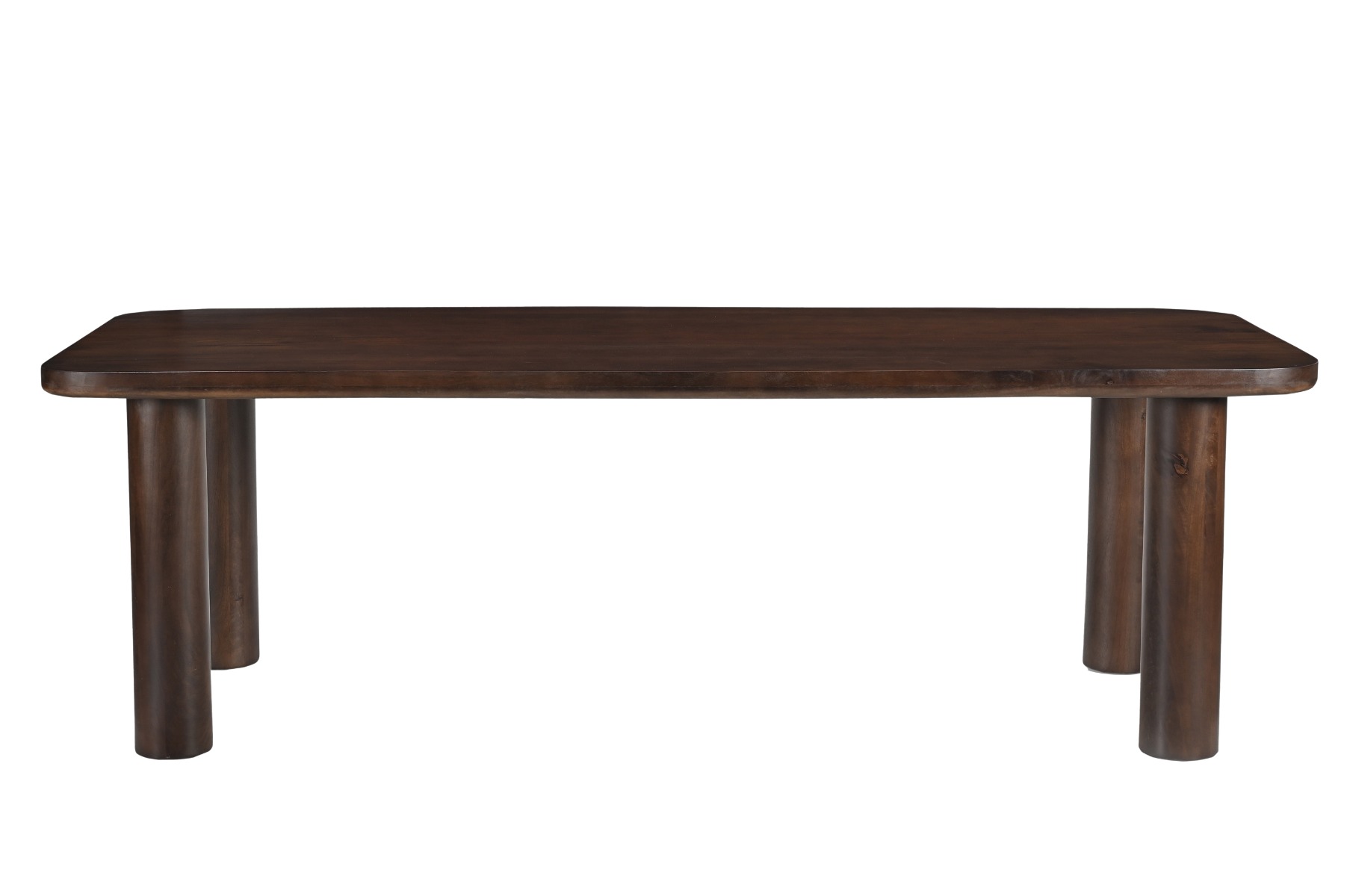 Esstisch Badou 240 x 100 cm Mangoholz braun