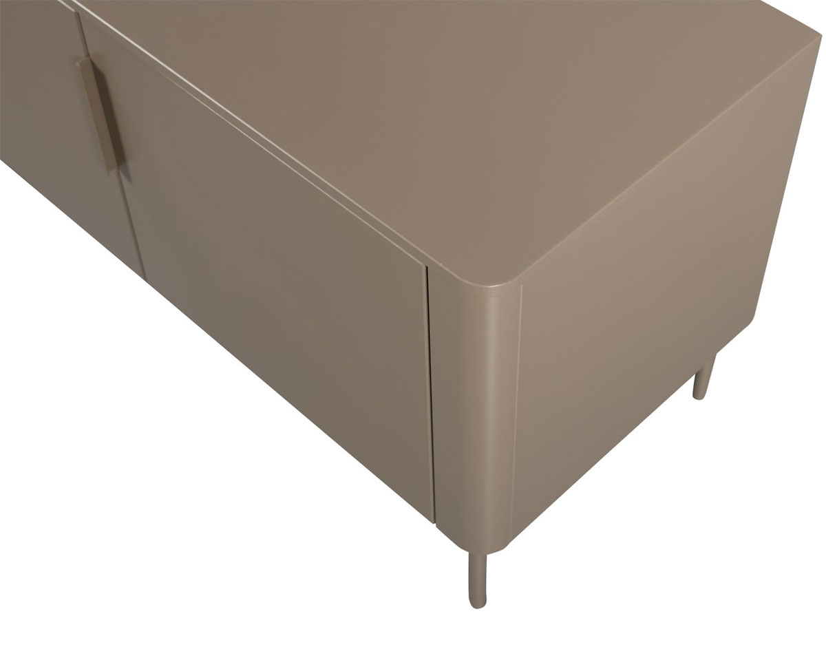 WOOOD Kommode TV Möbel GUNNAR 154 cm Kiefer schlammfarben