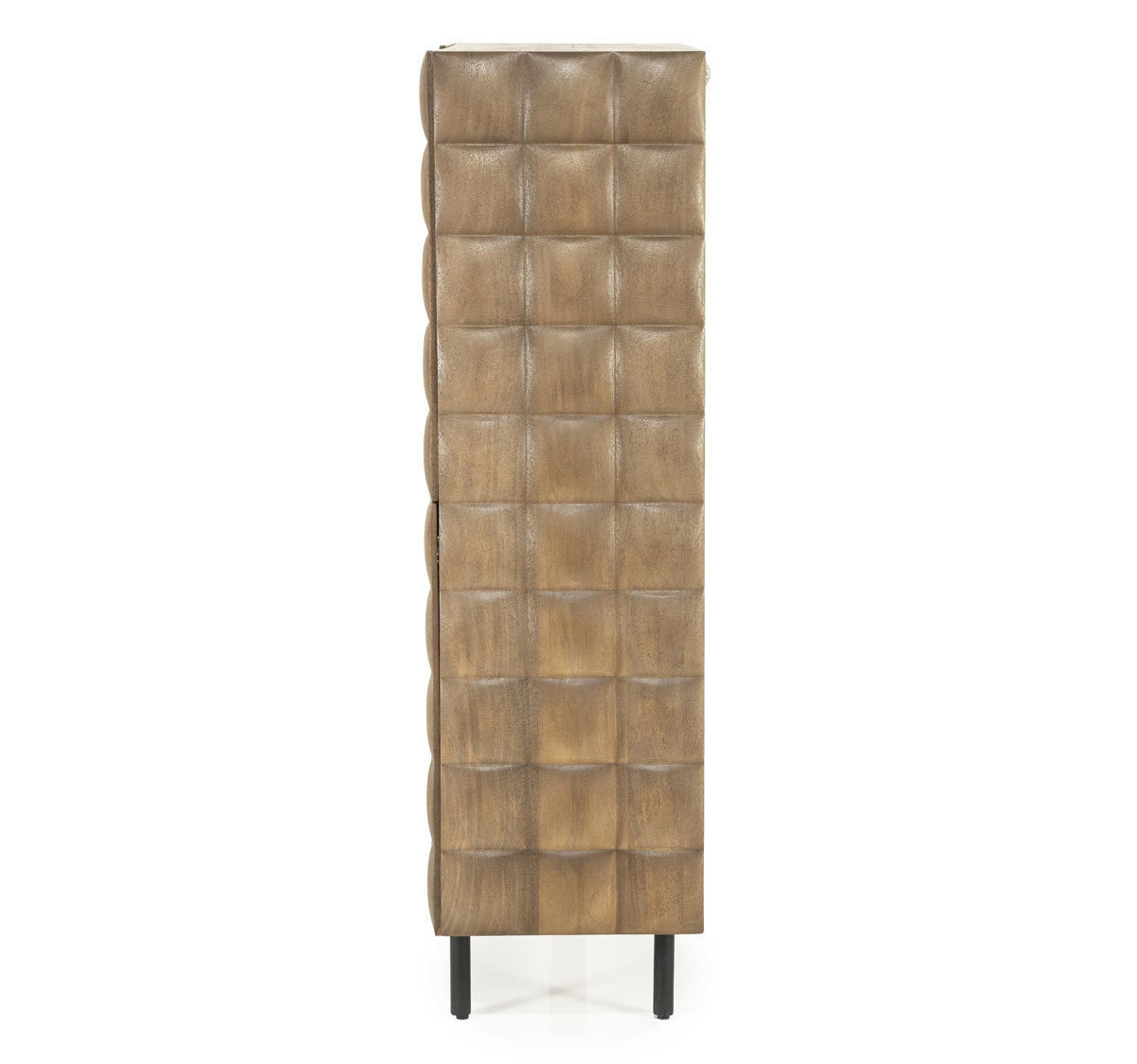 Highboard Felix H 147 cm mit 4 Türen Mango Holz
