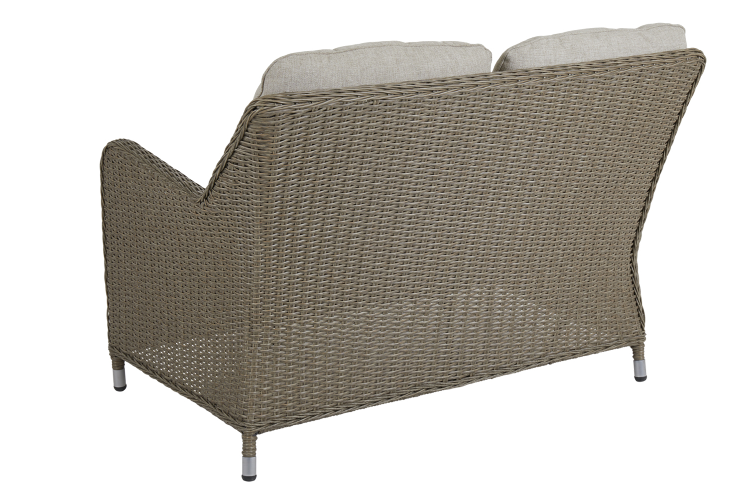 Loungegruppe Sitzgruppe Hornbrook incl. Kissen Kunstrattan beige