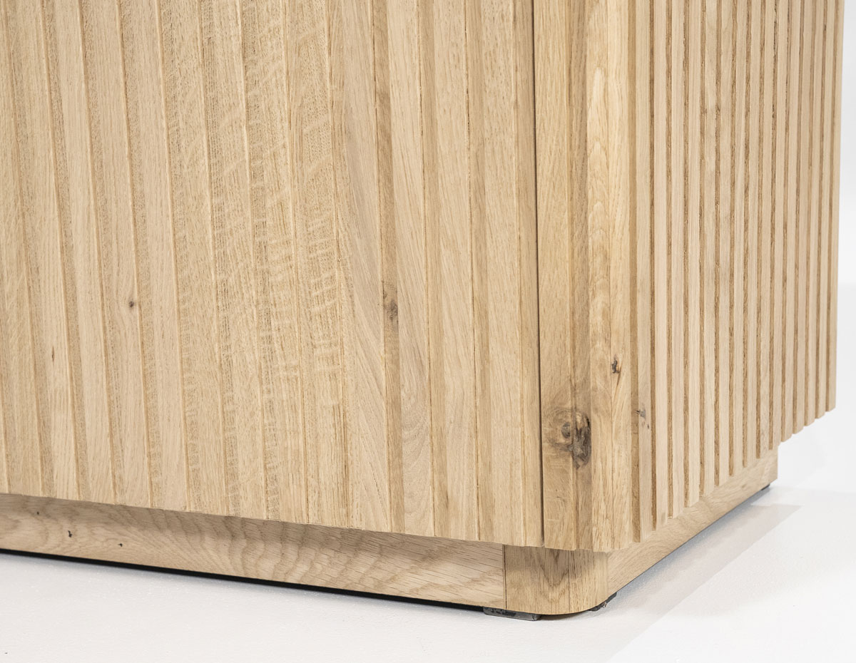 Schrank Rosenborg 2-türig H 210 cm Eiche natur
