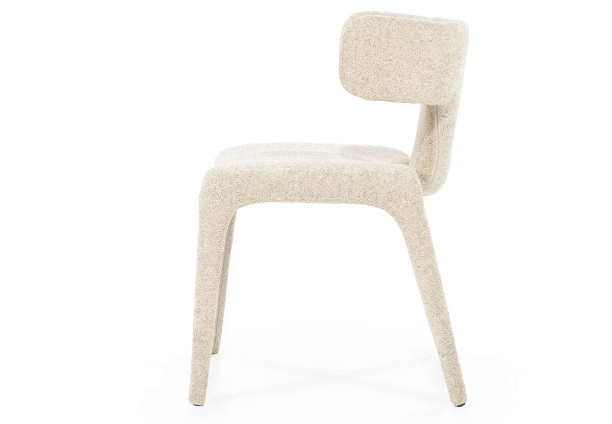 Esszimmerstuhl Dave taupe Stoffbezug