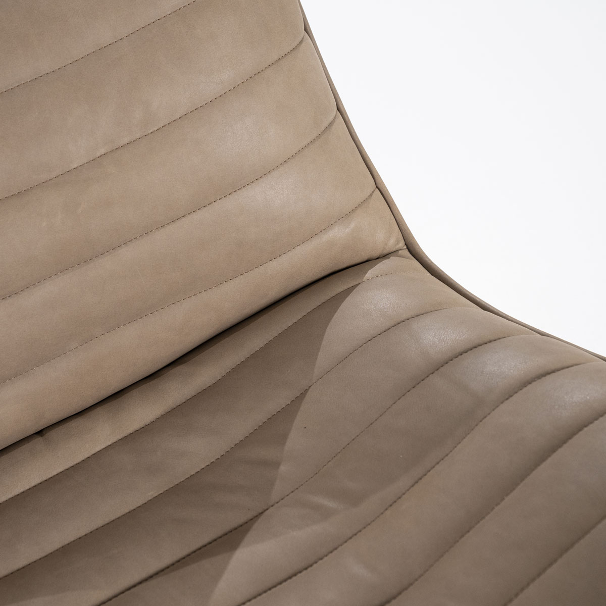 Sessel Relaxsessel COSTAR  Leder taupe Drehsessel