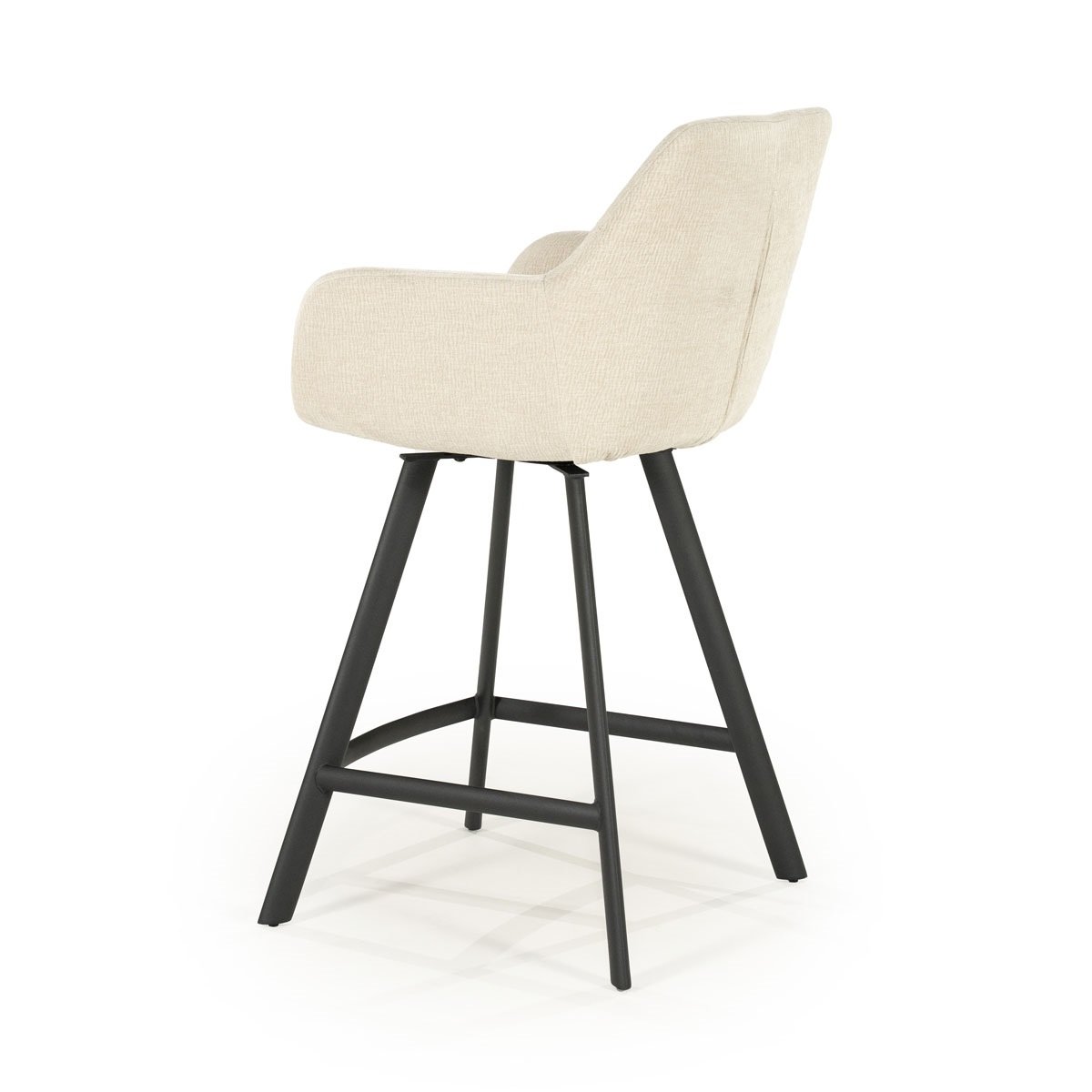 Barstuhl Bliss SH 68,5 beige mit Armlehne drehbar Drehstuhl Barhocker