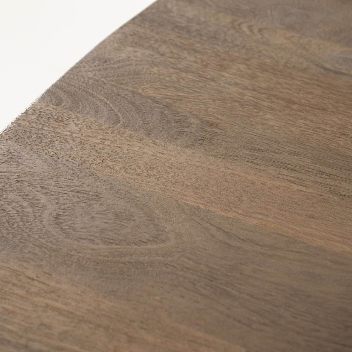 Bartisch Aron quadratisch 80 x 80 cm Mango Massivholz hellbraun