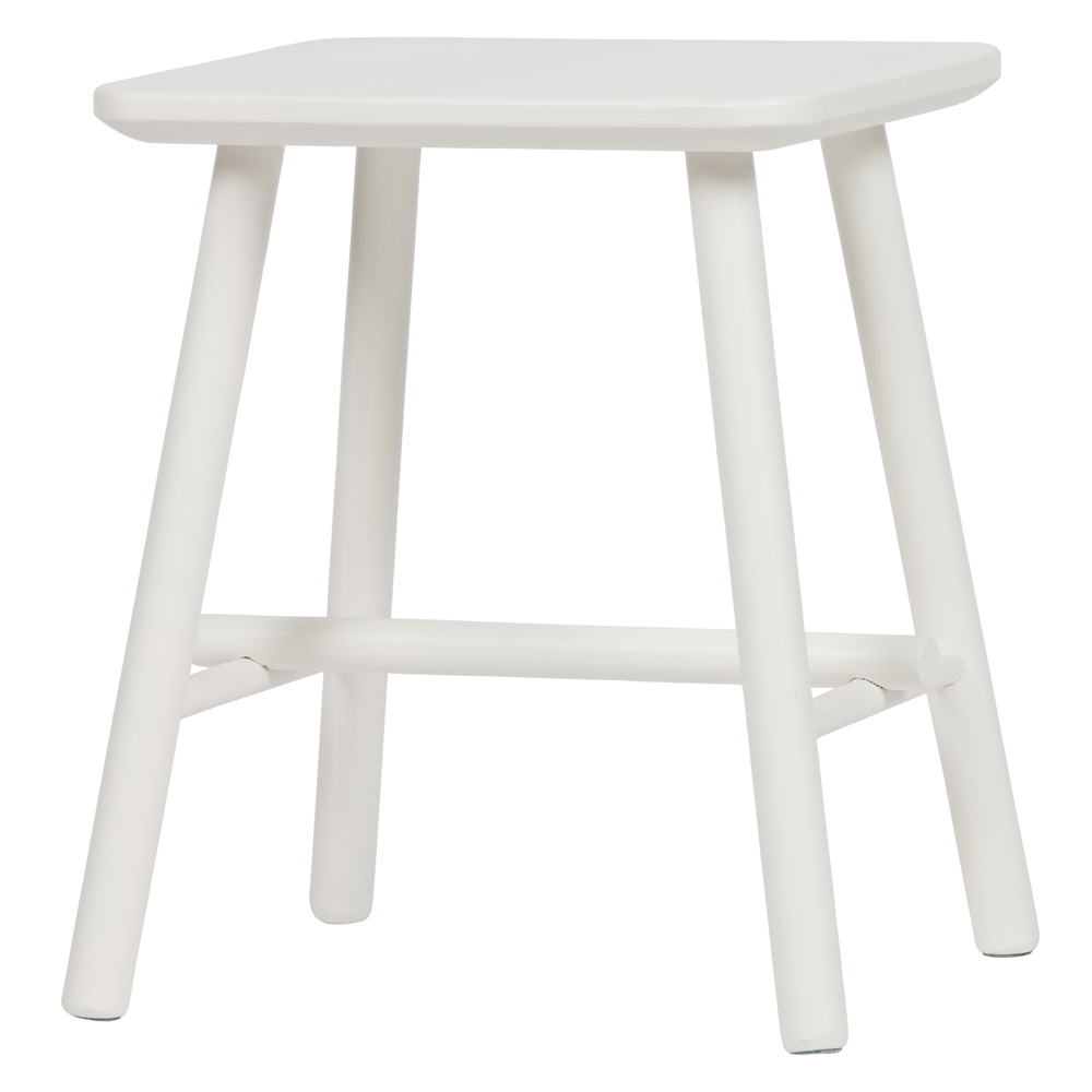 Hocker Butt 40 cm breit Sitzhocker Fußhocker Holz Massiv Massivholz Holzhocker
