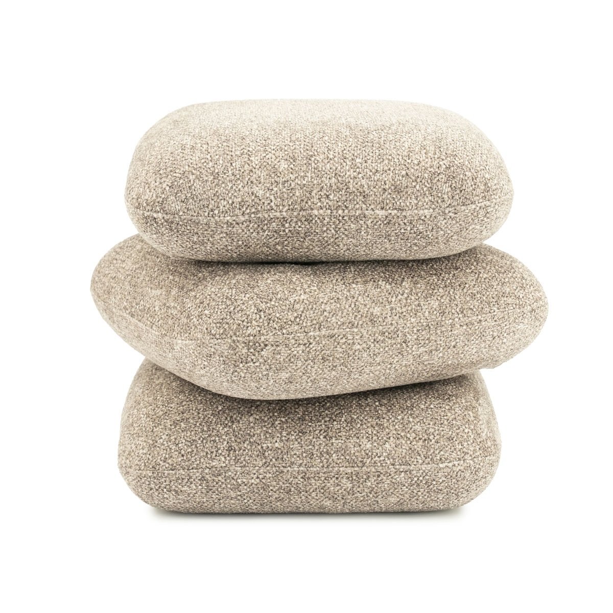 Pouf Pillowscape H 44,5 cm taupe Hocker Sitzhocker