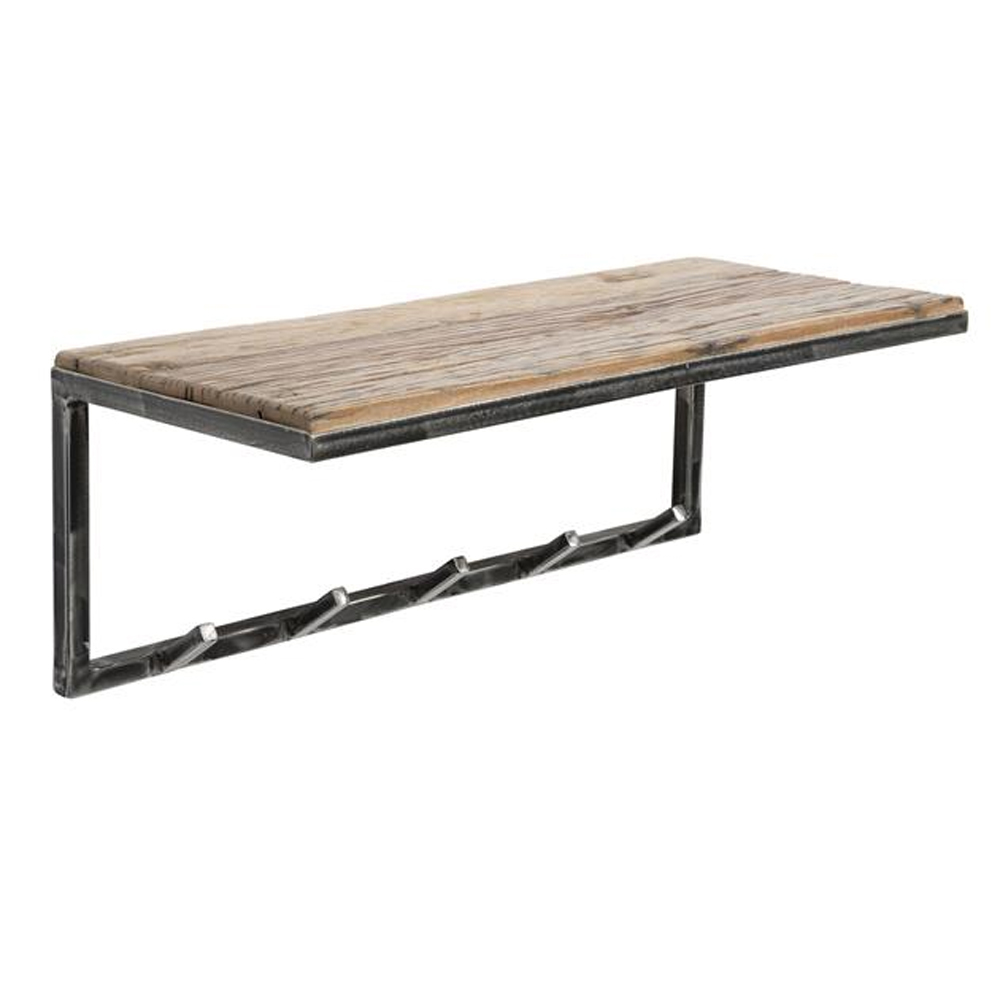 Garderobe mit Ablage Grained 70 cm Wandgarderobe