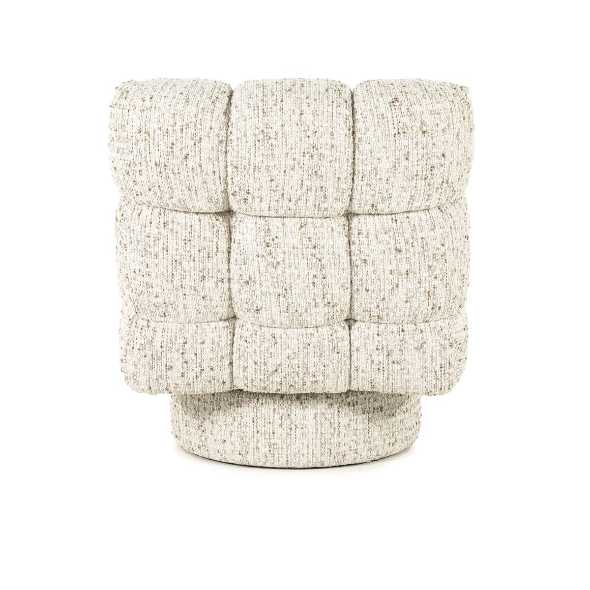 Sessel Fenna Teddystoff beige Drehsessel Relaxsessel Fernsehsessel
