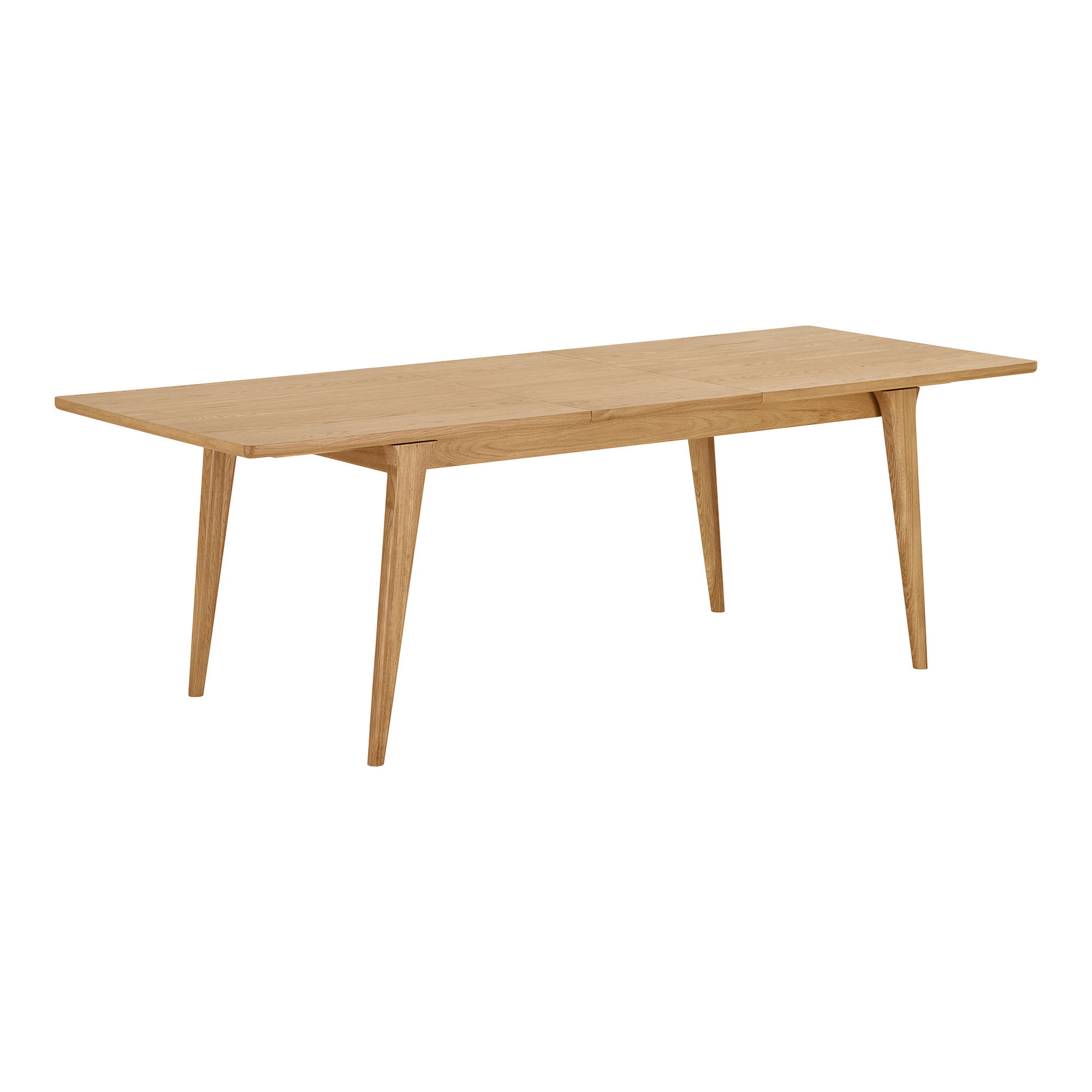 Esstisch Denmark 180 x 90 cm erweiterbar auf L 230 cm Eiche Furnier natur