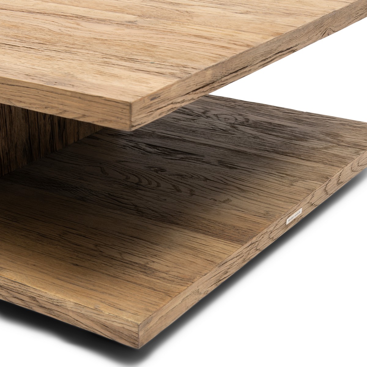  Rivièra Maison Couchtisch Vermont 160 x 80 cm Eichenholz Braun