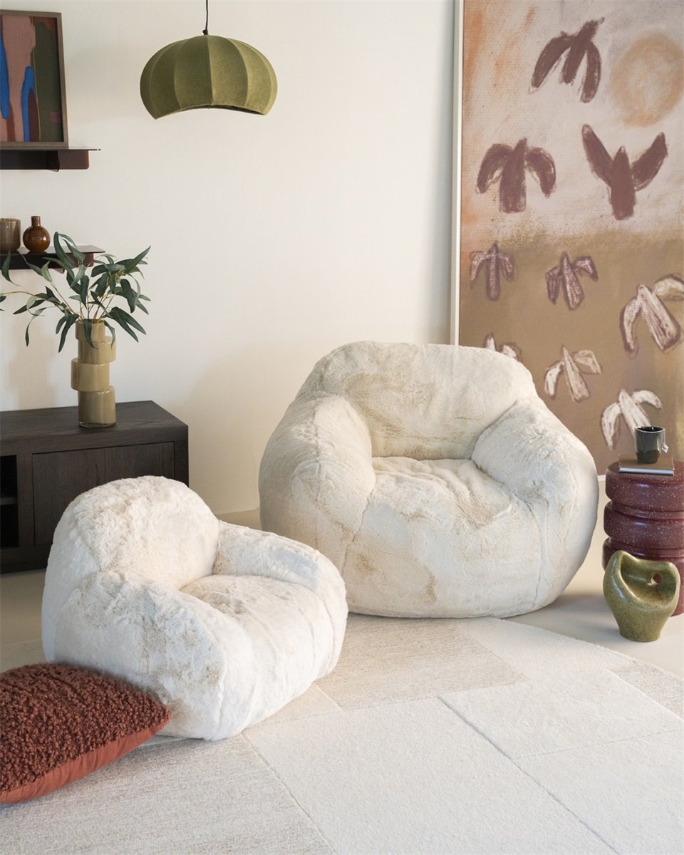 Relaxsessel Little Hug Stoff beige Loungsessel Kindersessel