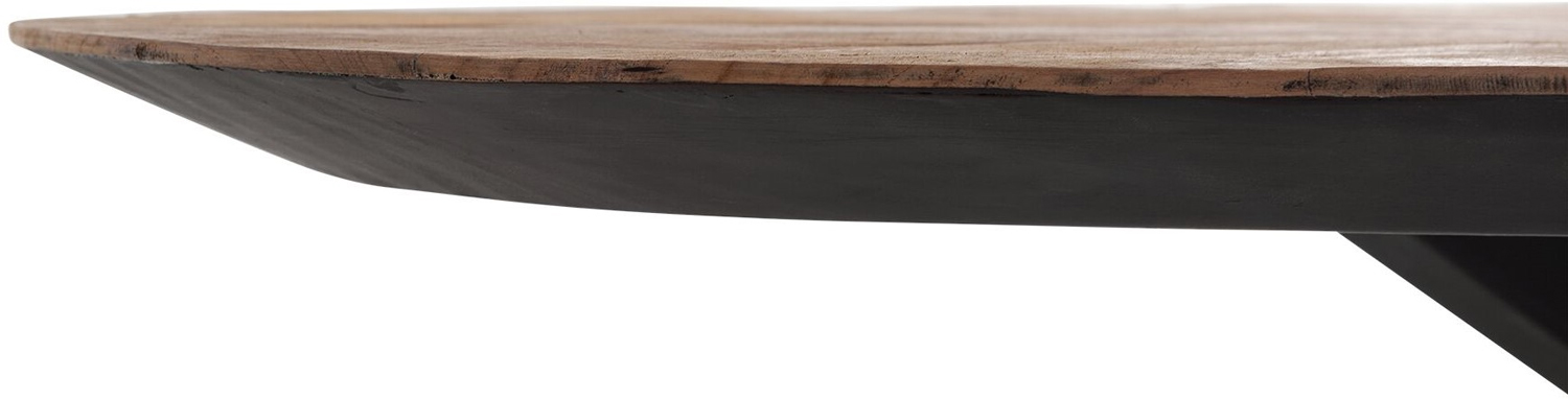 Esstisch Shape oval 240 x 110 cm recyceltea Teakholz