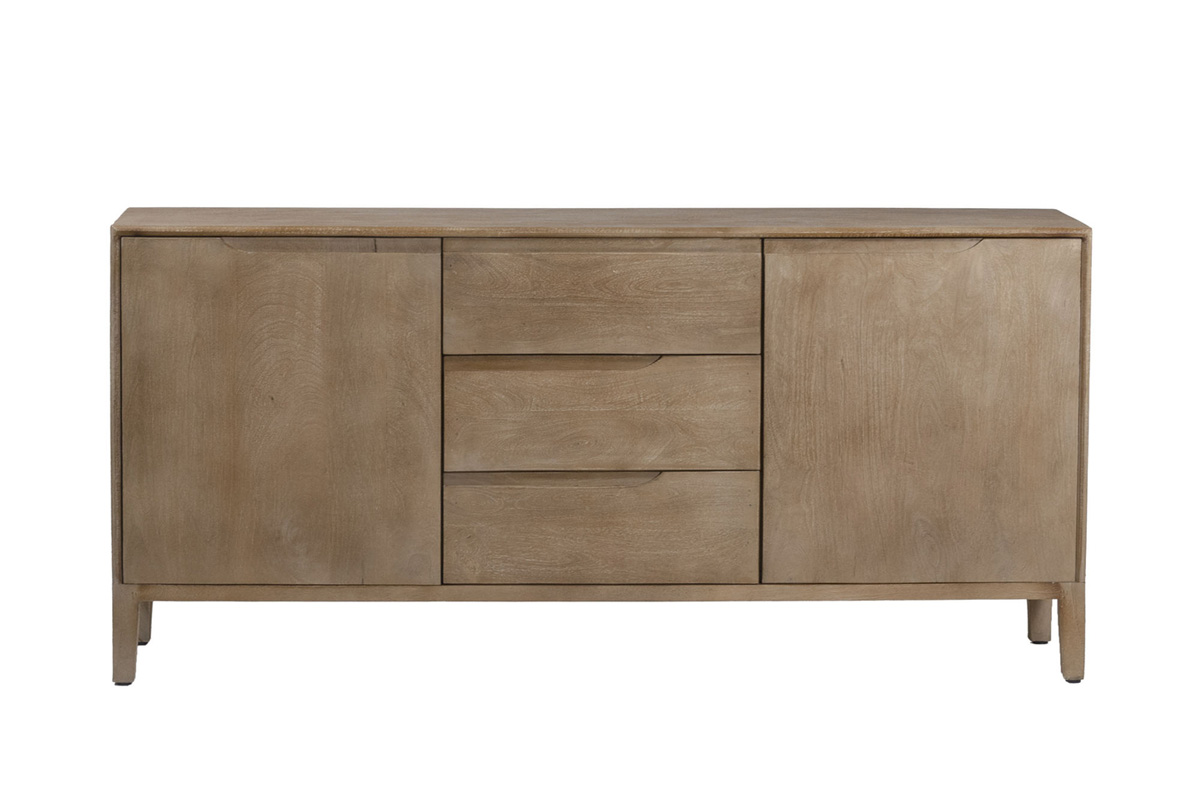 Sideboard NIRJO natur braun 150 cm