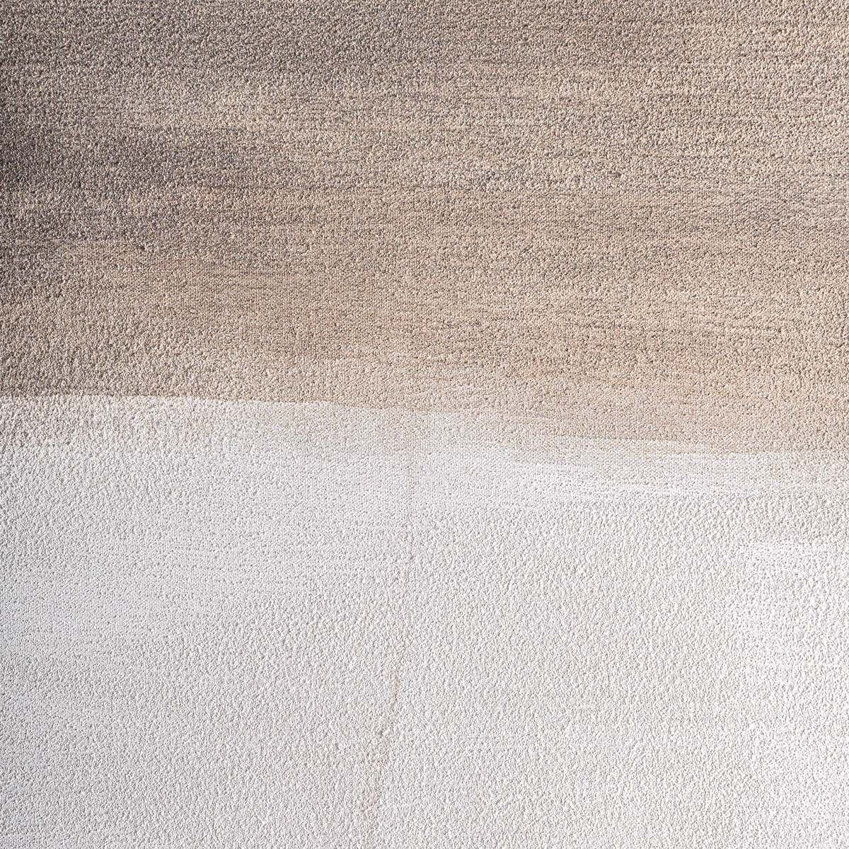 Wandbild Bild NOGERIO 150 x 150 cm Brauntöne Wall Art abstrakt Holzrahmen